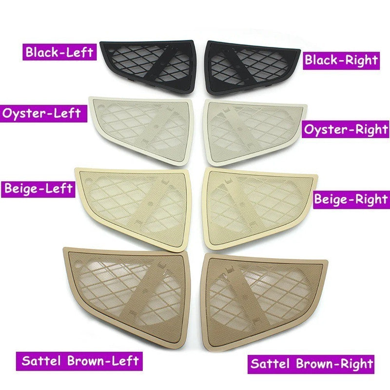 Car Craft Compatible With Bmw 7 Series F01 F02 2009-2014 Car Interior Door Speaker Loudspeaker Grill Cover Horn Sound Audio Speaker Grille Panel 51419169099 Oyster Front Left - CAR CRAFT INDIA