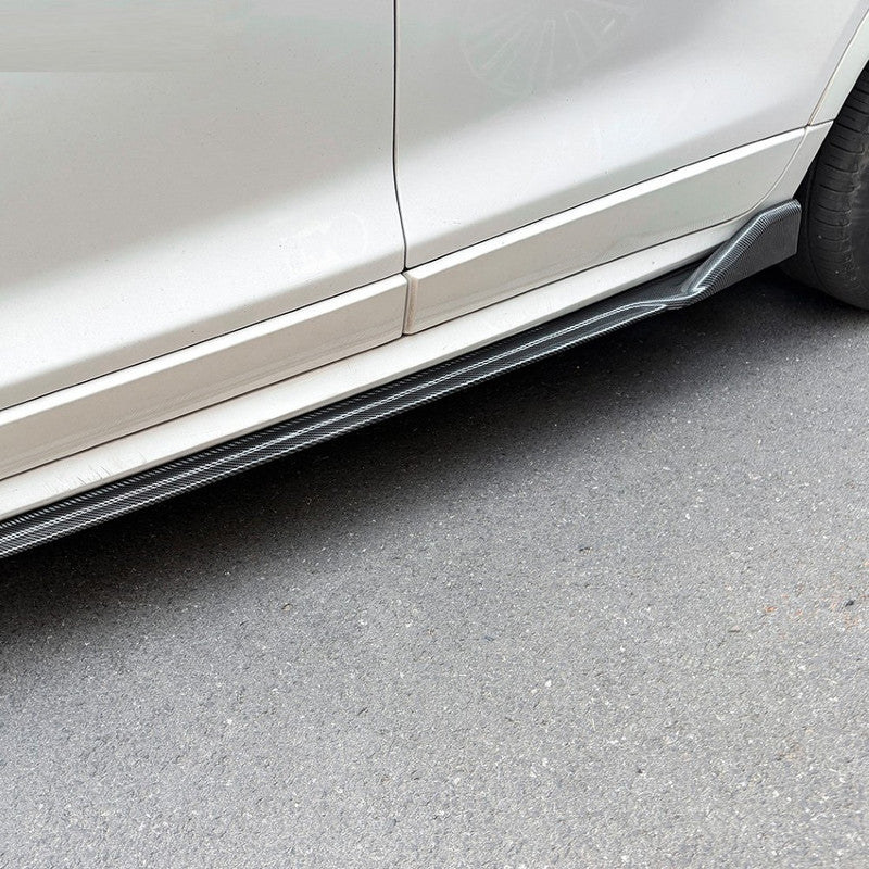 Car Craft Compatible With Bmw X3 F25 X4 F26 M Sport 2011-2017 Side Skirt Splitter Trim Running Board Zst-1489 Cf Carbon Fiber Look