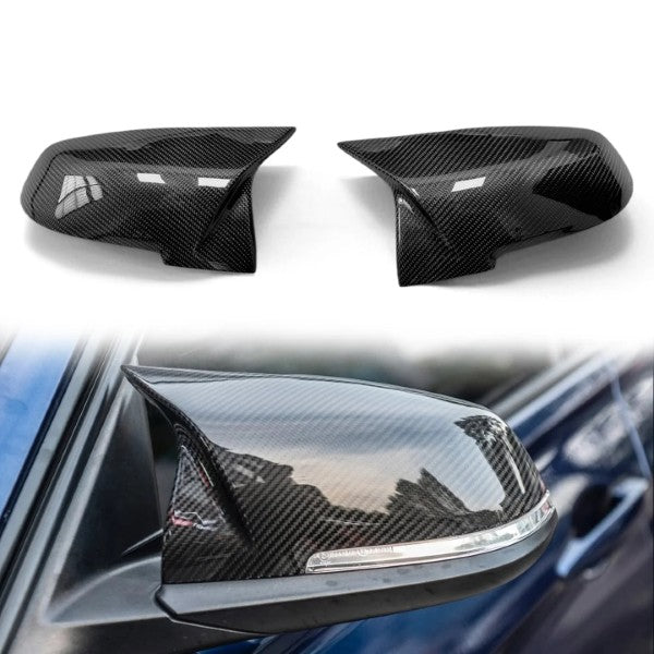 Car Craft Compatible With Bmw 3 Series F30 F34 1 2 Series F20 2012-2018 F80 M3 M4 Side Rear View Wing Mirror Cover Real Carbon Fiber - CAR CRAFT INDIA