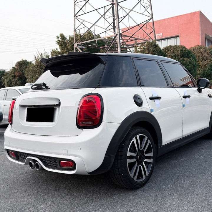 Car Craft Compatible With Mini Cooper F55 F56 2014-2022 Rear Trunk Wing Boot Lip Roof Spoiler Zst-1347 Carbon Fiber Look