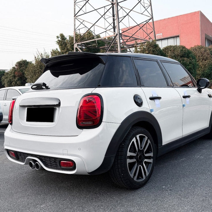 Car Craft Compatible With Mini Cooper F55 F56 2014-2022 Rear Trunk Wing Boot Lip Roof Spoiler Zst-1347 Gloss Black