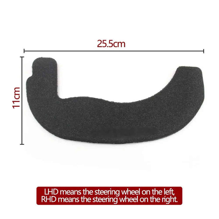Car Craft Compatible With Bmw Mini Cooper Countryman F60 2015-2024 Front Dashboard Steering Wheel Lower Cover Sponge Backplate 51459332784-c