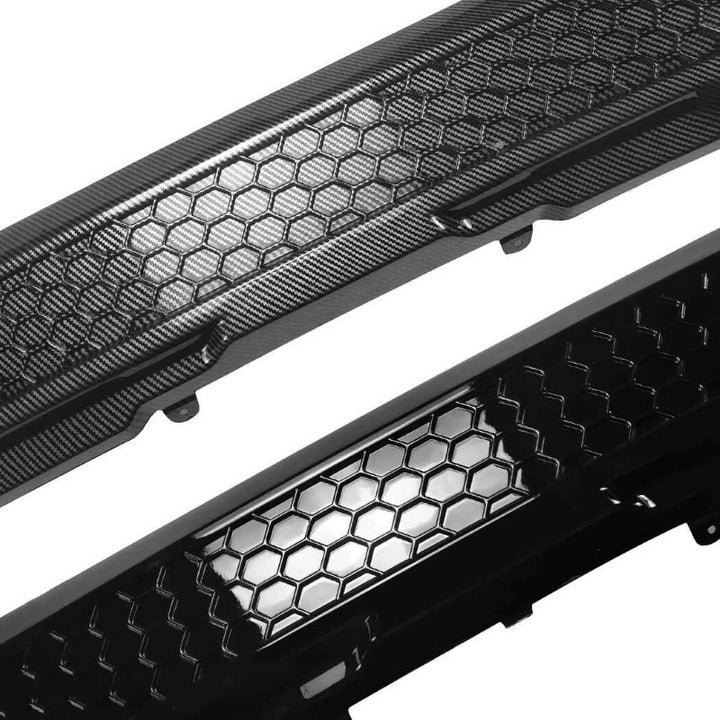 Car Craft Compatible With Bmw X3 G01 Lci 2022-2025 Rear M Sport Bumper Lip Splitter Skirts Diffuser Zst-1460 Cf Carbon Fiber Look - CAR CRAFT INDIA