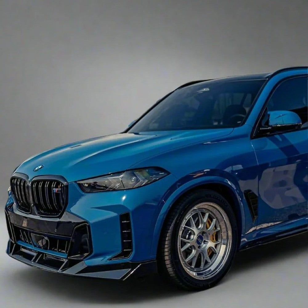 Car Craft Compatible With Bmw X5 G05 2023+ M Sport X5m Front Bumper Upgraded Bodykit Body Kit Skirts Splitter Front Rear Lip Diffuser Side Skirts Spoiler Trims Cannards Vten Style CC-9084 - CAR CRAFT INDIA