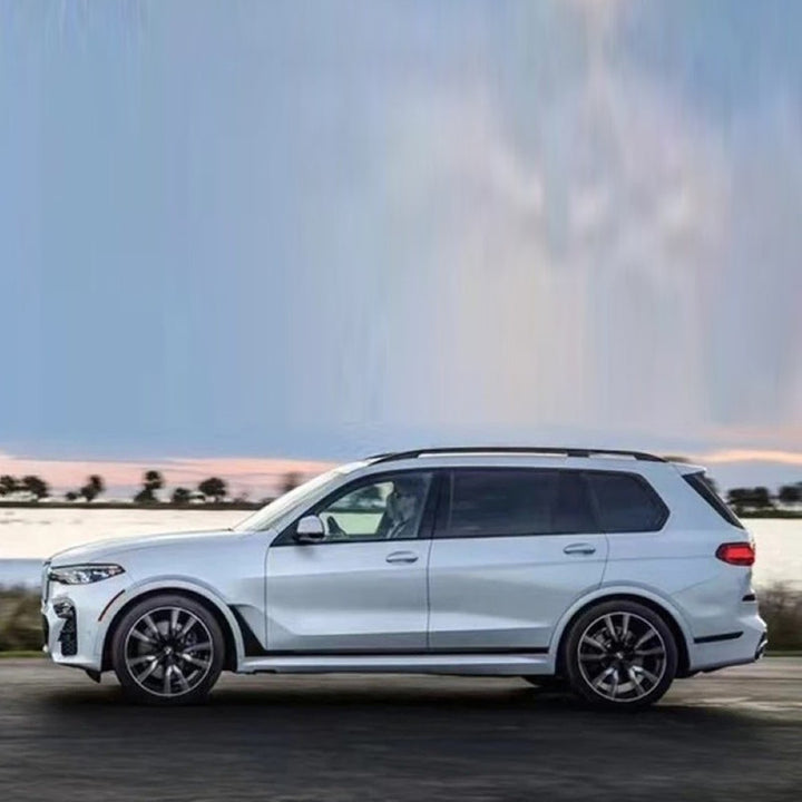 Car Craft Compatible With Bmw X7 G07 2019-2022 Front Rear Bumper Upgrade Convert To M Sport M Performance M Tech Mt Bodykit Body Kit Bumper Side Skirt Rear After Lip Diffuser Exhasut Pipe Tips Gc G07 005