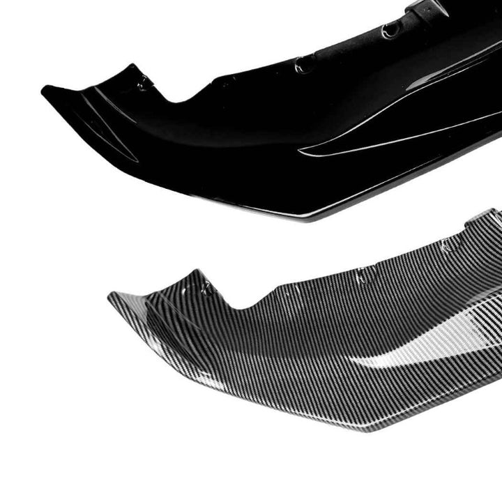Car Craft Compatible With Bmw 7 Series G11 G12 Lci 2019-2022 M Sport Front Bumper Lip Splitter Skirts Zst-1440 Gb Glossy Black - CAR CRAFT INDIA