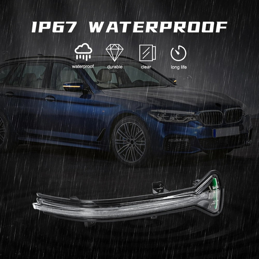 Car Craft Compatible With Bmw 3 4 5 6 7 8 Series G20 19-22 G22 20-22 G30 F90 G38 16-22 G32 17-22 G11 G12 16-22 G14 18-22 Led Rear View Indicator Side Mirror Light 5116741465 Right CC-7938 FOR M SPORT M5 CAR LONG