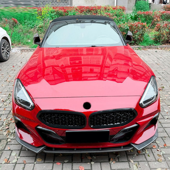 Car Craft Compatible With Bmw Z4 G29 2018-2026 Front Bumper Lip  Splitter Skirt Trim Zst-1550 Gb Glossy Black CC-10936