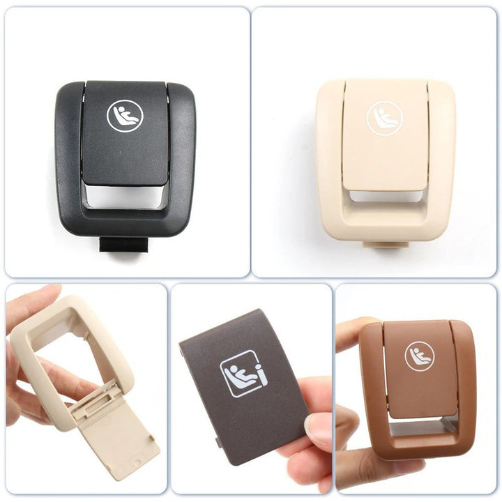 Car Craft Compatible With Bmw 5 Series G30 2017-2024 Rear Child Seat Anchor Safety Isofix Restraint Backseat Buckle Covers 52207451004 Beige Assembly B CC-9043