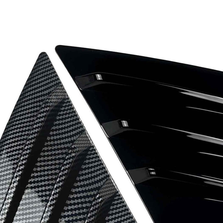 Car Craft Compatible With Bmw X3 G45 2025+ M Sport Front Bumper Skirts Splitter Fog Gril Cover Trim Zst-1162 Cf Carbon Fiber Look - CAR CRAFT INDIA