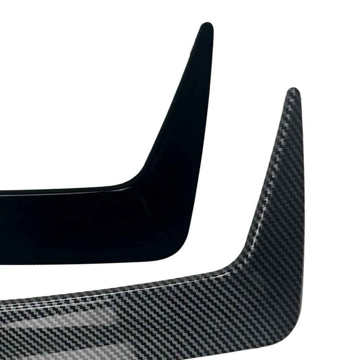 Car Craft Compatible With Bmw X3 G45 2025+ M Sport Front Bumper Flag Skirts Splitter Fog Gril Cover Trim Zst-1159 Gb Glossy Black - CAR CRAFT INDIA