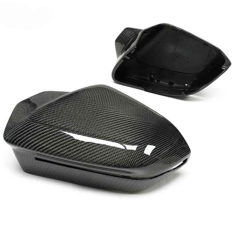 Car Craft Compatible With Bmw 5 Series I5 G60 G68 2024+ 7 Series G70 2024+ Side Rear View Horn Mirror Cover M5 Style Rhd Car Real Carbon Fiber Gc