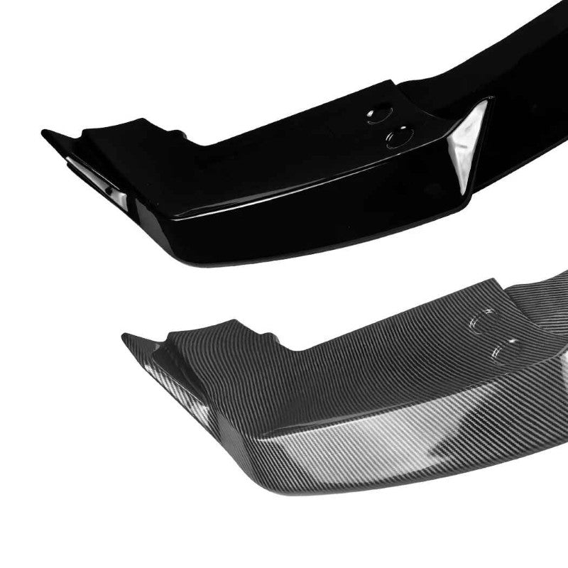 Car Craft Compatible With Bmw 7 Series G70 G73 I7 2023+ M Sport Front Bumper Lip Splitter Skirts Zst-1441 Gb Glossy Black - CAR CRAFT INDIA