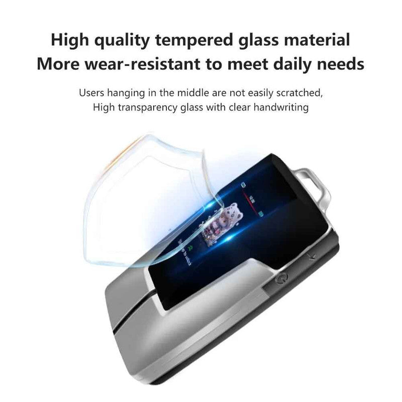 Car Craft Compatible With Audi Bmw Mercedes Jaguar Range Rover Porsche Volkswagen Skoda Volvo Nissan Jeep Maruti Toyota Hyndai Bentley Ferrari Lamborghini Mini Cooper Lcd Led Smart Keyless Key Sk12 Black