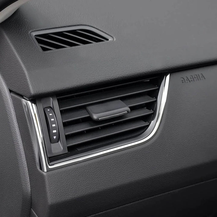 Car Craft Compatible With Skoda Octavia 3 A7 5e Mk3 2014-2021 Car Ac Air Vent Grille Slider Panel Cover 5e0819701-c Left