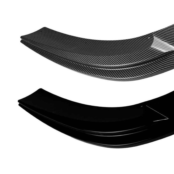 Car Craft Compatible With Vw Volkswagen Passat B6 2005-2010 Bumper Front Lip Splitter Skirt Trim Zst-1477 Cf Carbon Fiber Look