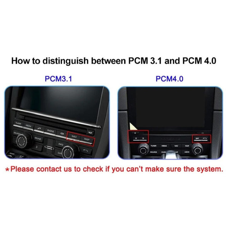 Car Craft Compatible With Porsche Cayenne 2010-2015 Panamera 2010-2016 Cayman 2010-2016 911 2012-2015 Macan 2014-2016 Upgrade To Wireless Apple Carplay Android Auto Adapter Carplay Car Play Box Player With Screeen Mirror Link Google Maps Aux Pcm 3.1