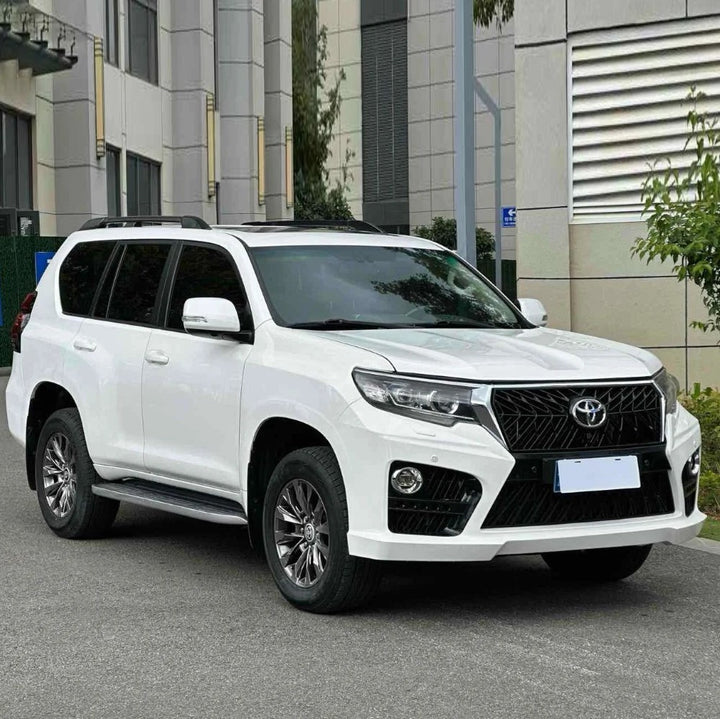 Car Craft Compatible With Toyota Land Cruiser Prado Fj150 2018+ Upgrade Facelift Convert To Elford Style Bodytkit Front Rear Bumper Side Trim Grill Lip Skirt Splitter F075
