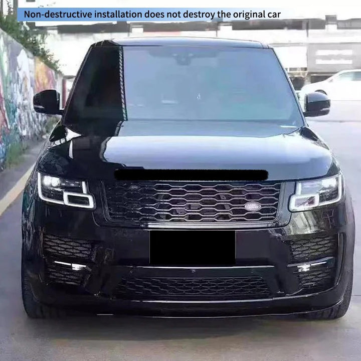 Car Craft Compatible With Range Land Rover Vogue L405 2013-2017 Upgrade Facelift Convert To 2018-2022 Svo Bodykit Bumper Headlight Taillight Side Skirts Grill CC-5840 - CAR CRAFT INDIA
