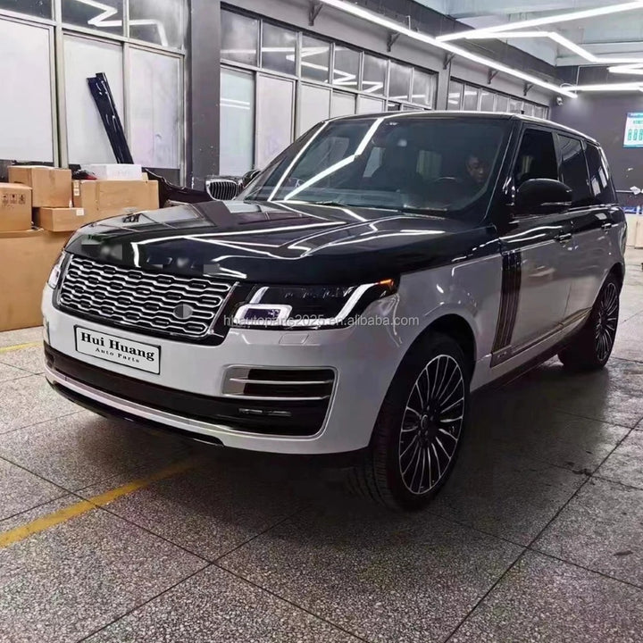 Car Craft Compatible With Range Land Rover RR Vogue L405 2013-2017 Upgrade Facelift Convert To 2018-2022 Sva Bodykit Bumper Headlight Taillight Side Skirts Grill CC-5839 - CAR CRAFT INDIA