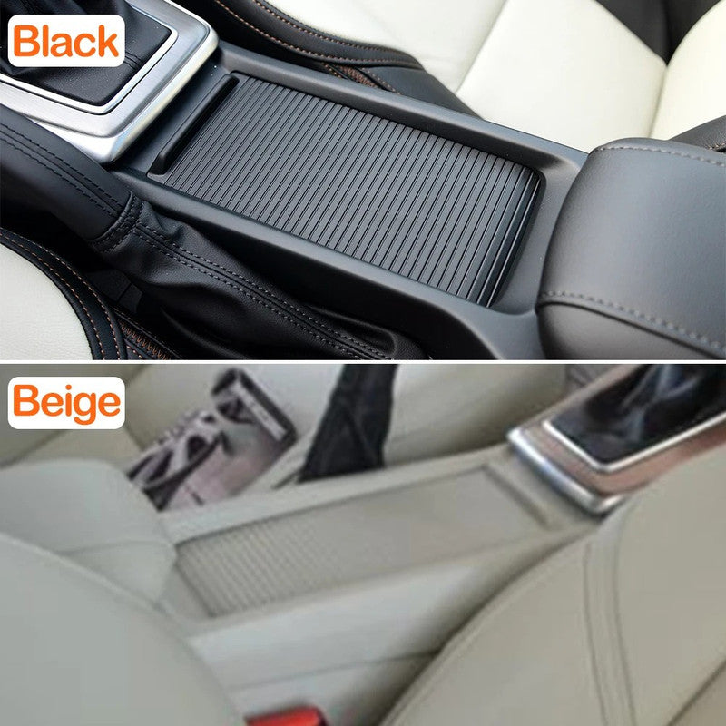 Car Craft Compatible With Volvo V40 2013-2019 Car Interior Central Cup Drink Holder Slide Roller Blind Cover 31307646-2 Biege - CAR CRAFT INDIA