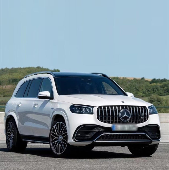 Car Craft Compatible With Mercedes Benz Gls W167 X167 2019-2025 Front Rear Bumper Upgrade Convert To Gls Amg63 Amg Bumper Wheel Arch Trim Eyebrow W167 Gls Amg63 Wheel Arch - CAR CRAFT INDIA