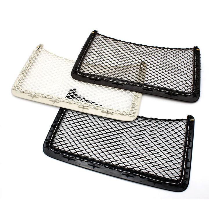Car Craft Compatible With Mercedes Benz Gle Gls W167 X167 2019-2025 Rear Seat Backrest Storage Pocket Net Cover 16791031029e 118 Black