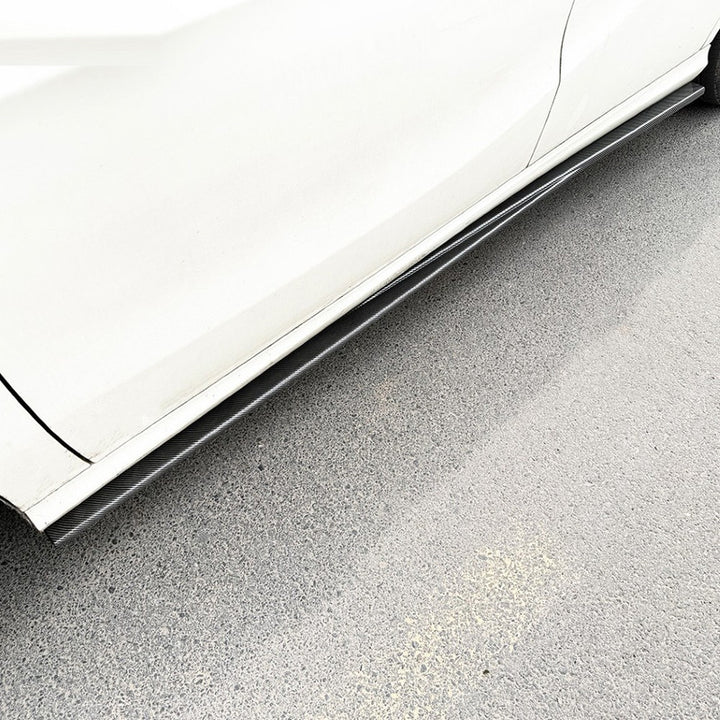 Car Craft Compatible With Mercedes Benz A Class W176 Cla W117 C117 2013-2018 Side Skirt Splitter Trim Running Board Zst-1553 Gb Glossy Black
