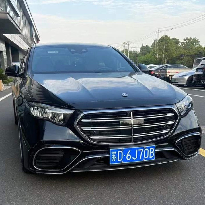 Car Craft Compatible With Mercedes Benz E Class W213 2017-2024 To W214 Lci 2025+ Amg E63 Sports Upgrade Facelift Conversion Convert Bodykit Bumper Hood Headlight Taillight B4 - CAR CRAFT INDIA
