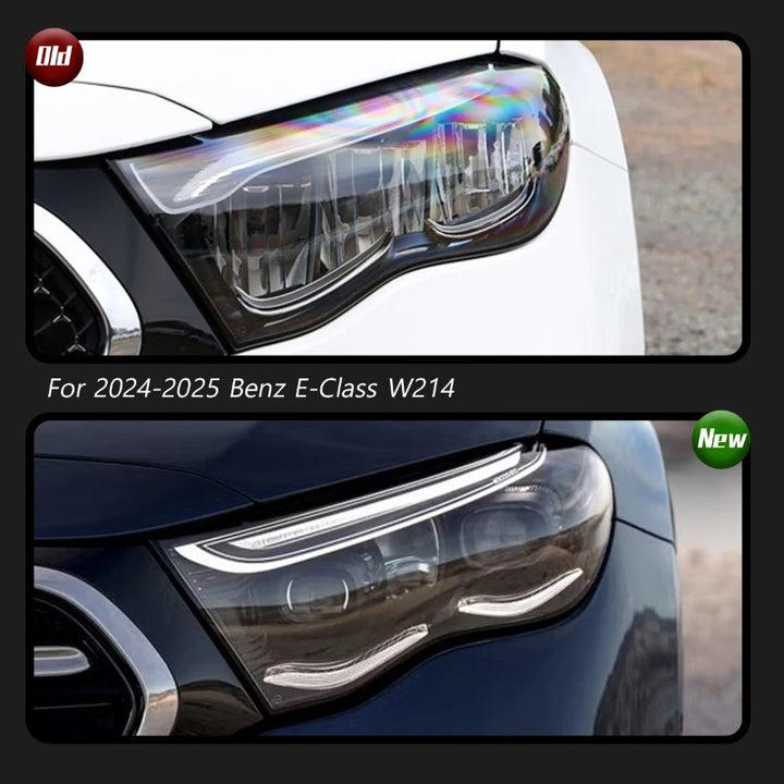 Car Craft Compatible With Mercedes Benz E Class W214 2025 Car Front Upgraded Head Light Lamp Xenon Headlight Retrofit Upgrade Modified Led Drl Hid Light Usa Shy - CAR CRAFT INDIA