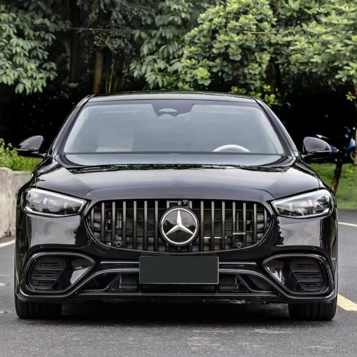 Car Craft Compatible With Mercedes Benz S Class W222 2016-2022 Upgraded Convert Facelift To S Class W223 2023+ Amg S63 Style Bodykit Bumper Headlight Taillight Hood Fender With Door CC-6615 - CAR CRAFT INDIA