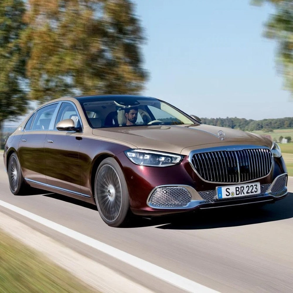 Car Craft Compatible With Mercedes Benz S Class W222 2016-2022 Upgraded Convert Facelift To S Class W223 2023+ Maybach Style Bodykit Bumper Headlight Taillight Hood Fender With Door CC-6614 - CAR CRAFT INDIA