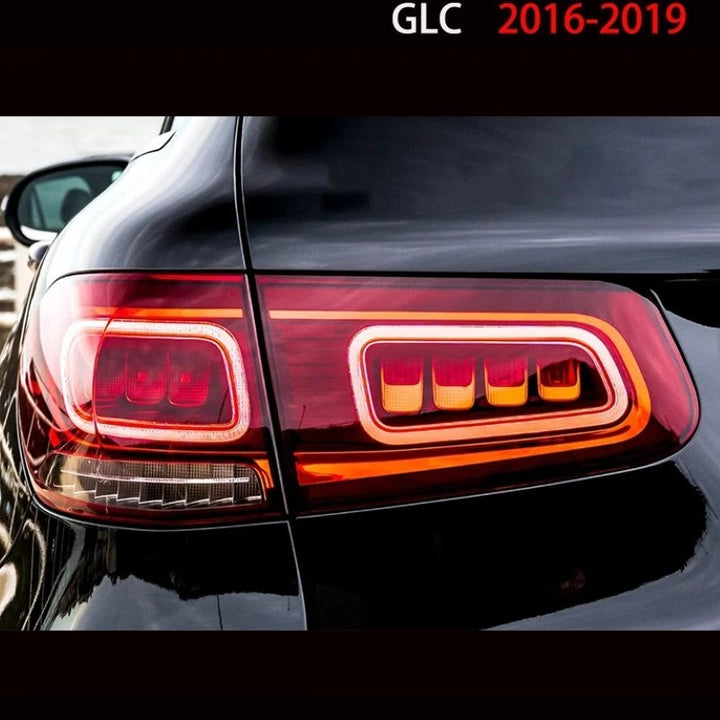 Car Craft Compatible With Mercedes Benz Glc Class W253 X253 2016-2019 Car Rear Upgraded Tail Light Lamp Xenon Taillight Retrofit Upgrade Modified Led Drl Hid Light Shy - CAR CRAFT INDIA