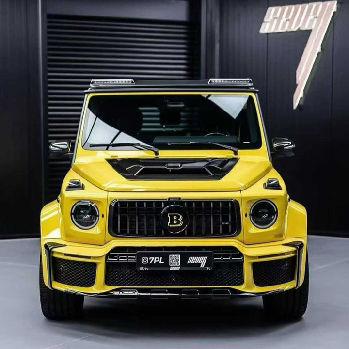 Car Craft Compatible With Mercedes Benz G Class G Wagon W463 2007-2018 Upgrade Facelift Convert To 2025 W465 Amg G65 G63 Brabus G800 Conversion Bodykit Bumper Headlight Taillight Hood - CAR CRAFT INDIA