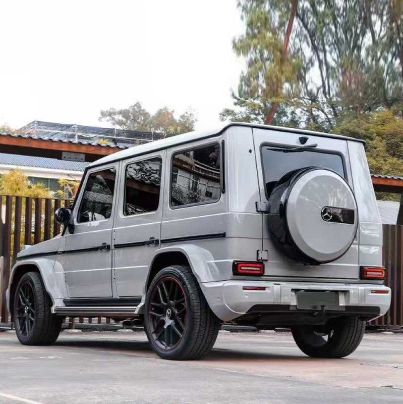 Car Craft Compatible With Mercedes Benz G Class G Wagon W463 2007-2018 Upgrade Facelift Convert To 2025 W465 Amg G65 G63 Conversion Bodykit Bumper Headlight Taillight Hood - CAR CRAFT INDIA