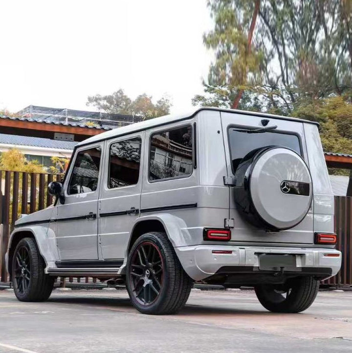 Car Craft Compatible With Mercedes Benz G Class G Wagon W463 2007-2018 Upgrade Facelift Convert To 2025 W465 Amg G65 G63 Conversion Bodykit Bumper Headlight Taillight Hood - CAR CRAFT INDIA