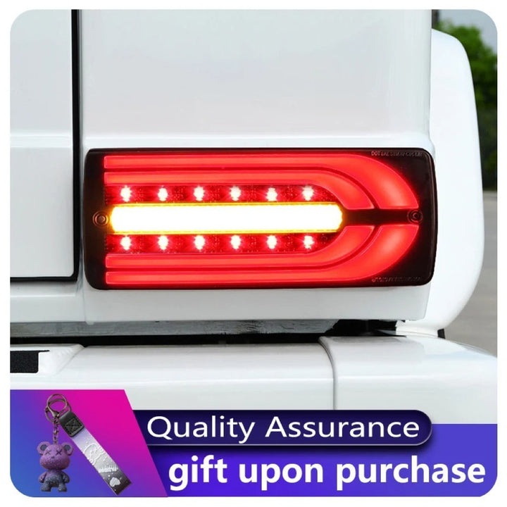 Car Craft Compatible With Mercedes G Class G Wagon W463 2007-2017 G500 G63 G350 G55 Car Rear Upgraded Tail Light Lamp Xenon Taillight Retrofit Upgrade Modified Led Drl Hid Red CC-7950 - CAR CRAFT INDIA