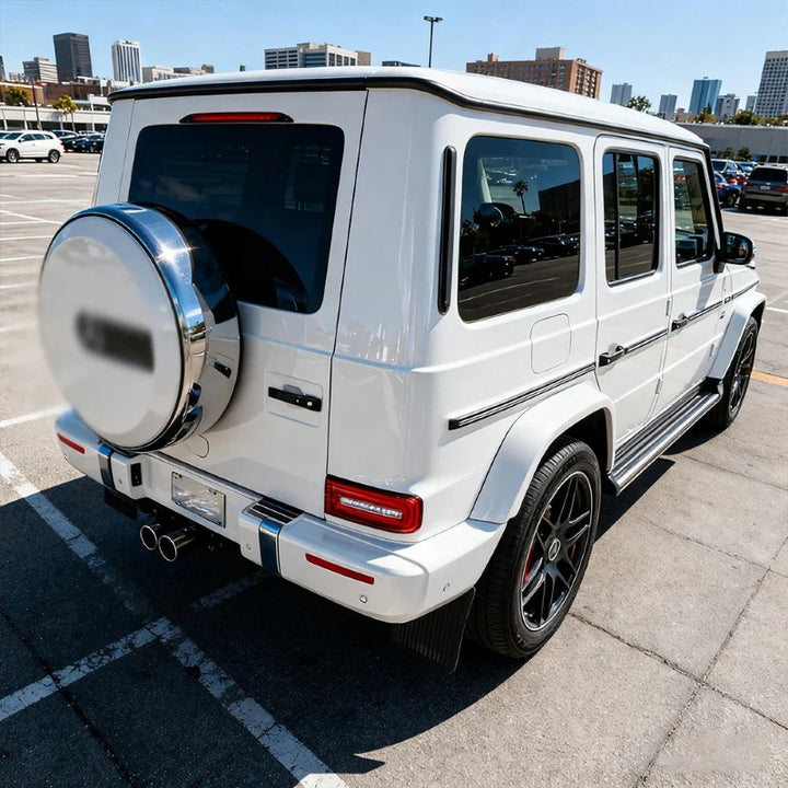 Car Craft Compatible With Mercedes Benz G Class G Wagon G63 G55 W464 2019-2024 Car Rear Upgraded Tail Light Lamp Xenon Taillight Retrofit Upgrade Modified Led Drl Hid Light Shy - CAR CRAFT INDIA