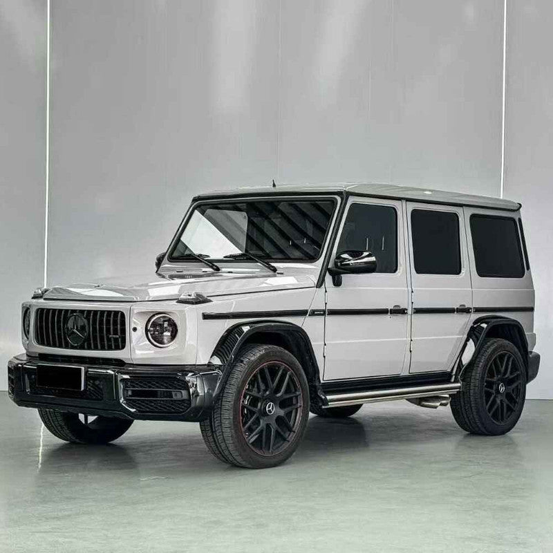 Car Craft Compatible With Mercedes Benz G Class G Wagon W464 2019-2023 Upgrade Facelift Convert To Amg G63 G55 Bodykit Front Bumper Grill Skirt Trim Wheel Arch