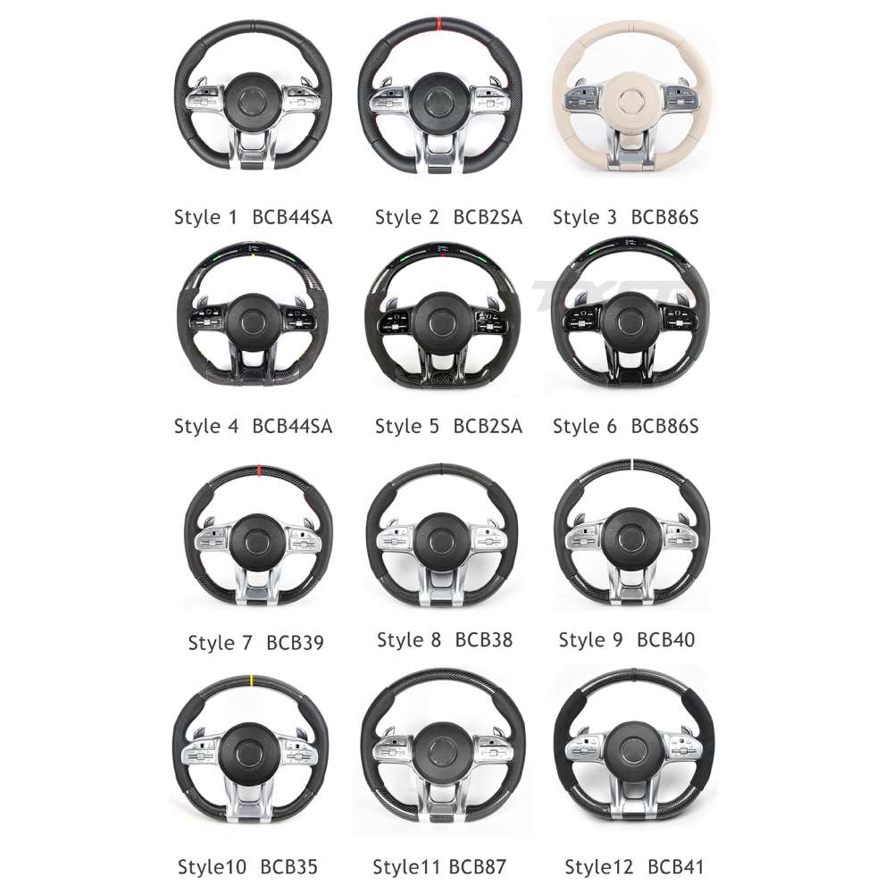 Car Craft Compatible With Mercedes A B C E S G V M Class Ml Gl Gla Glb Glc Gle Gls Slk G55 G63 G Wagon Eqs Upgraded Custom Amg Brabus Maybach Full Steering Wheel Style 1bca49 CC-8151 - CAR CRAFT INDIA