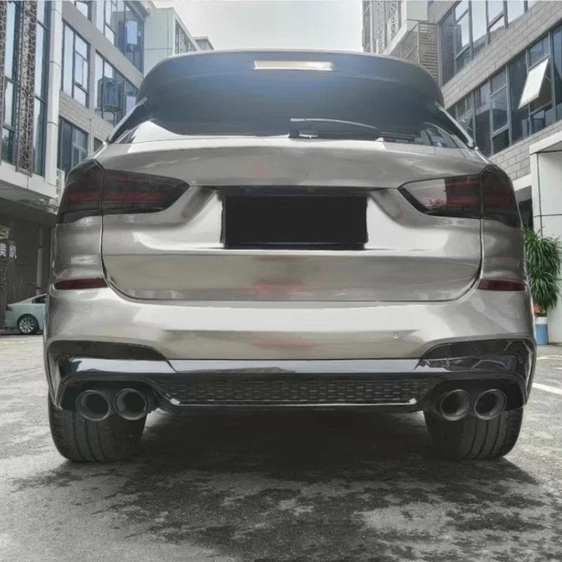 Car Craft Compatible With Bmw X1 F48 F49 2016-2022 Upgrade Facelift Convert To X3 G01 G08 X3m 2023 Bodykit Bumper Mesh Side Vent Splitter Skirts Grill Exhaust Pipe Tip - CAR CRAFT INDIA