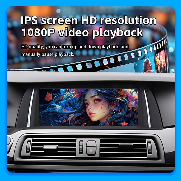 Car Craft Compatible with BMW 5 Series F10 2010-2017 Interior Android Player DVD Navigation Touch Screen Carplay  10 Inch 4+64gb CIC CC-1141