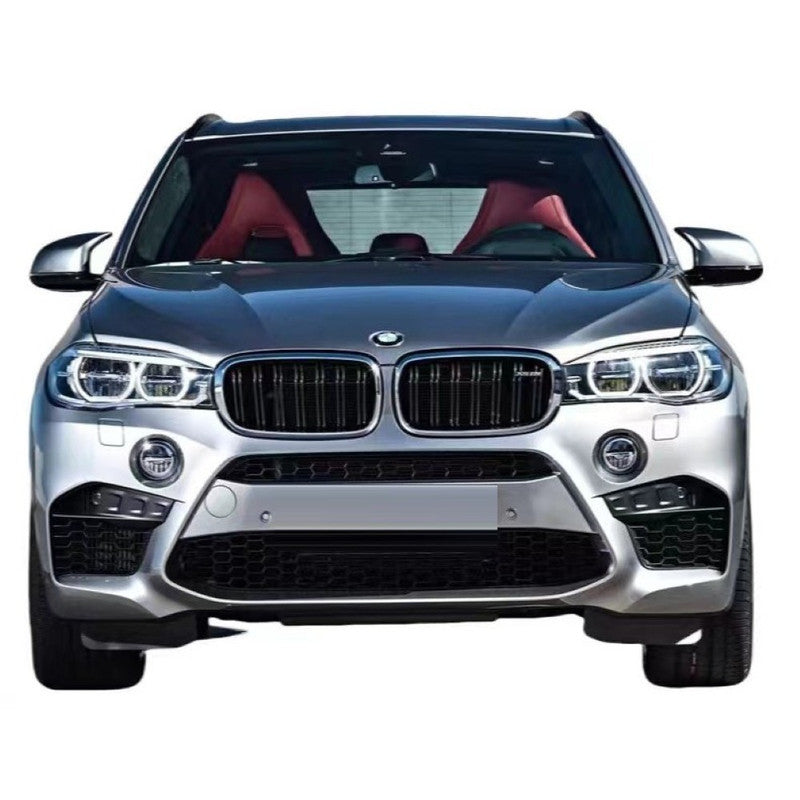 Car Craft Compatible With Bmw X5 F15 Upgrade Convert To M Sport M Performance X5m Bodykit Body Kit Front Rear Bumper Front After Lip Diffuser Skirt Splitter Exhaust Tip Pipe Wheel Arch Gc F15 010