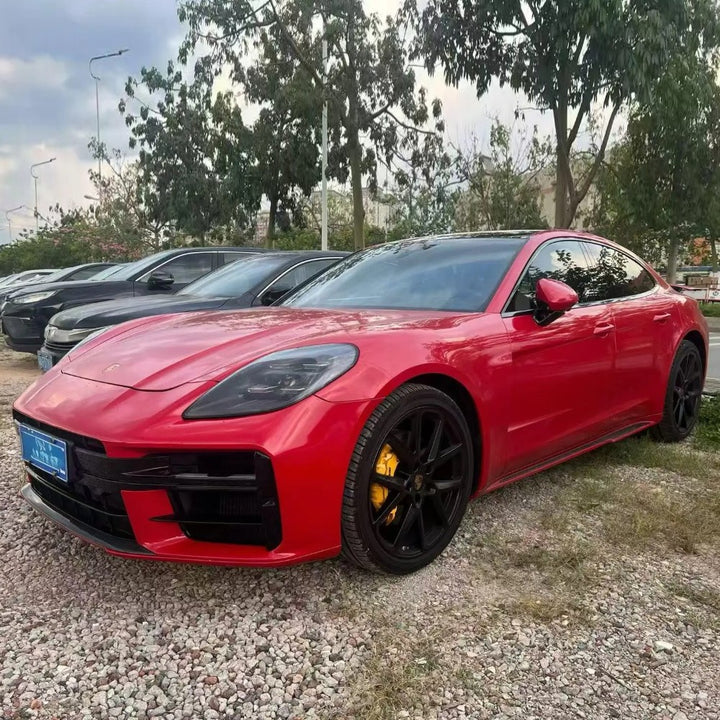 Car Craft Compatible With Porsche Panamera 2009-2016 970 Car Upgrade Facelift Upgrade Convert To 976 Gts 2025 Bodykit Bumper Headlight Taillight Trunk Hood Fender Glass Gts Style