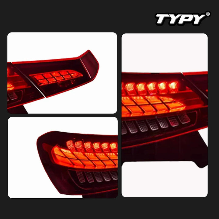 Car Craft Compatible With Mercedes Benz E Class W213 2021-2024 Car Rear Upgraded Tail Light Lamp Xenon Taillight Retrofit Upgrade Modified Led Drl Hid Light Shy - CAR CRAFT INDIA