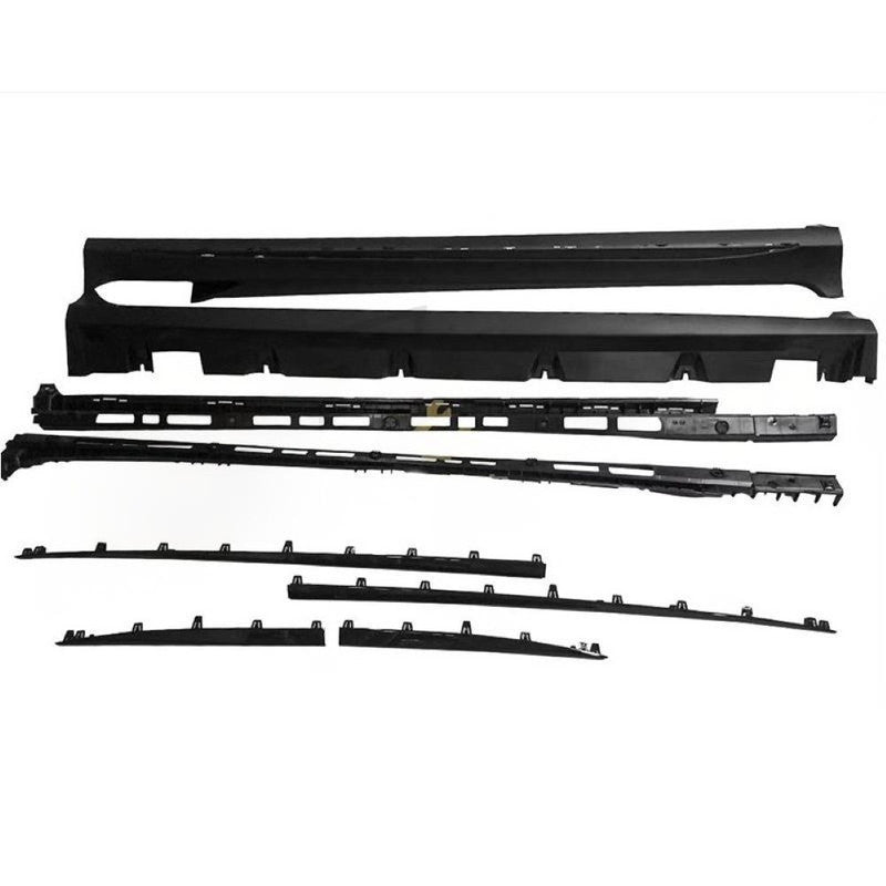 Car Craft Compatible With Mercedes Glc X253 Glc Coupe W253 C253 2019-2022 Side Skirts Skirt Running Board Glc63s Amg Style