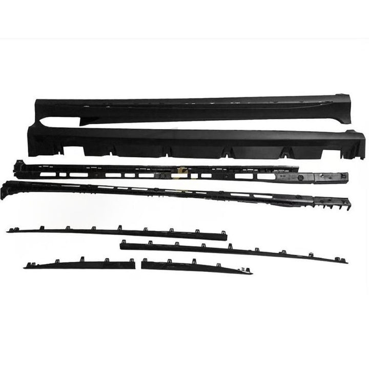 Car Craft Compatible With Mercedes Glc X253 Glc Coupe W253 C253 2019-2022 Side Skirts Skirt Running Board Glc63s Amg Style