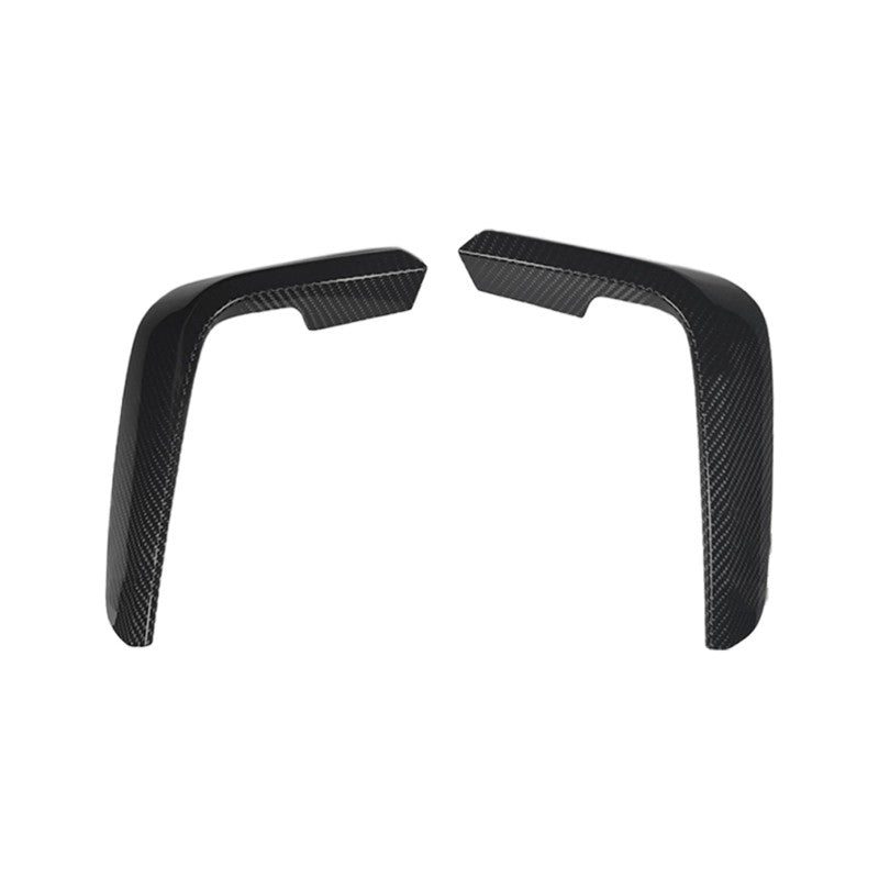 Car Craft Compatible With Bmw Z4 G29 2019-2025 Side Front Bumper Fog Lamp Grill Cover Trim Splitter Canard Real Carbon Fiber - CAR CRAFT INDIA