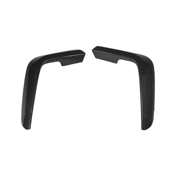 Car Craft Compatible With Bmw Z4 G29 2019-2025 Side Front Bumper Fog Lamp Grill Cover Trim Splitter Canard Real Carbon Fiber - CAR CRAFT INDIA