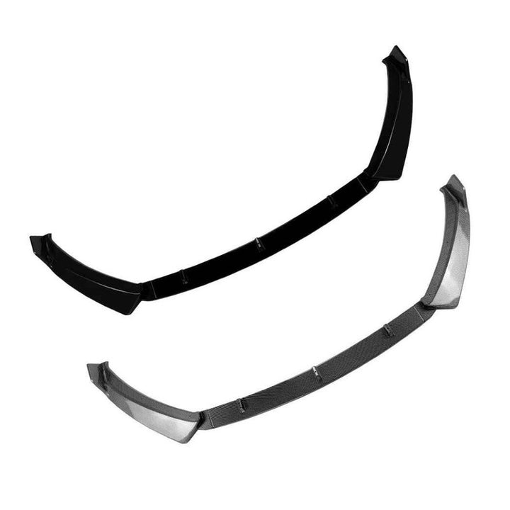 Car Craft Compatible With Hyundai Elantra Mk6 2015-2020 Front Bumper Lip Skirt Trim Glossy Black Zst-1712 Gb